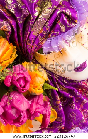 masquerade in purple