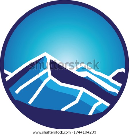 Mountain Logo Design Template Vector