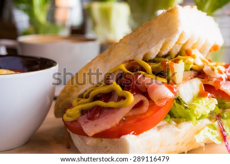 My brunch sandwich