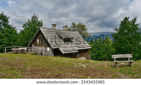 Similar – Foto Bild Massiv Holzhütte Hütte