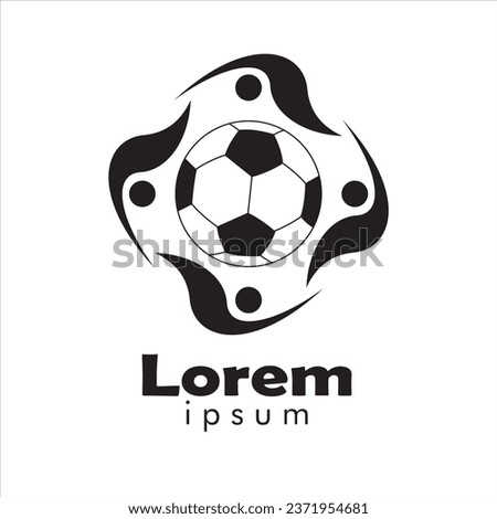 Symbol or logo for football association