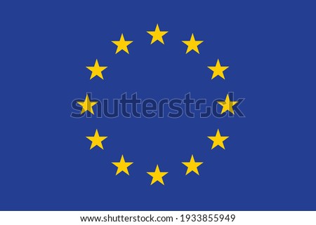 European Union flag Europe country national.