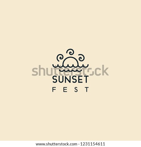 traditional abstract art maori sunset swirl Fiji abstract logo design inspiration custom logo design