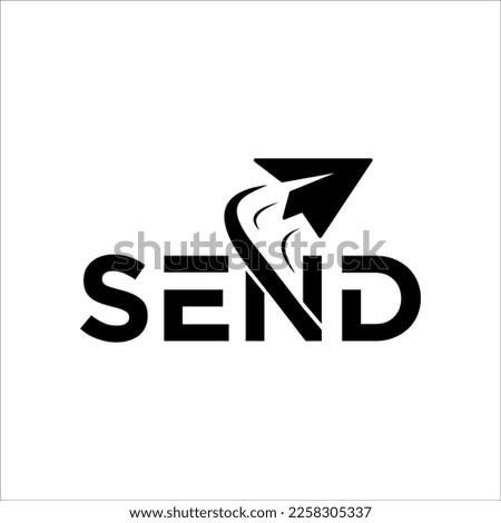 send logo design vector template
