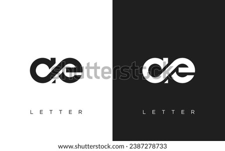 AE Letter Logo Design. Creative Modern AE logo icon vector Illustration.