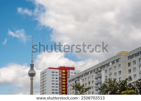 Similar – Image, Stock Photo Centre East Berlin