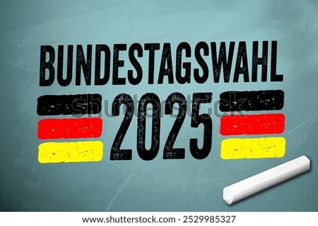 Similar – Image, Stock Photo election campaign Berlin