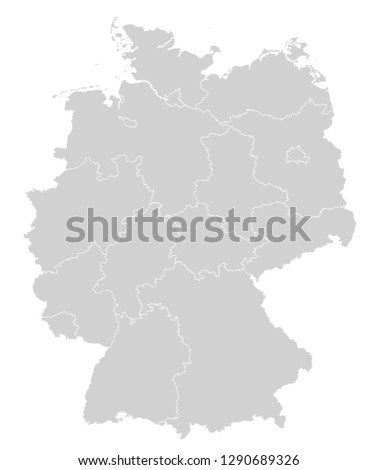 
Map of Germany
