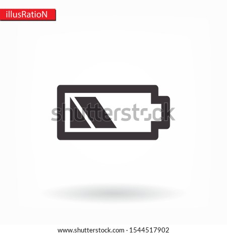 battery icon. Vector Eps 10 . Lorem Ipsum Flat Design