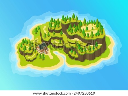 Similar – Image, Stock Photo Heaven on earth Island
