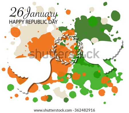 flat republic day vector background download free vector art day graphics