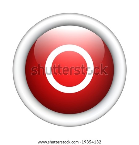 Record Button Stock Photo 19354132 : Shutterstock