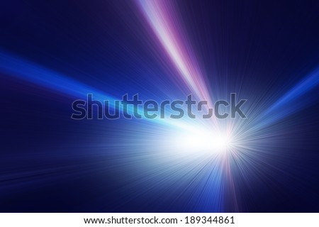 Abstract image of speed motion on the road at dark.