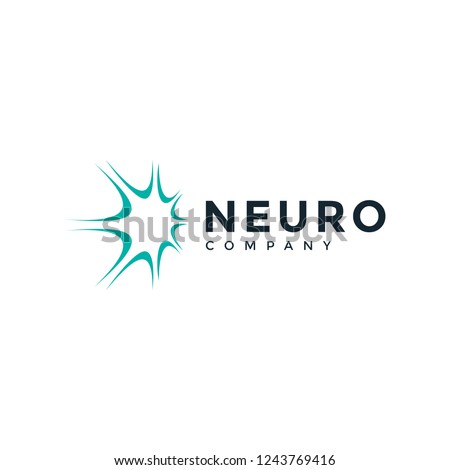 Simple neuro logo design inspiration