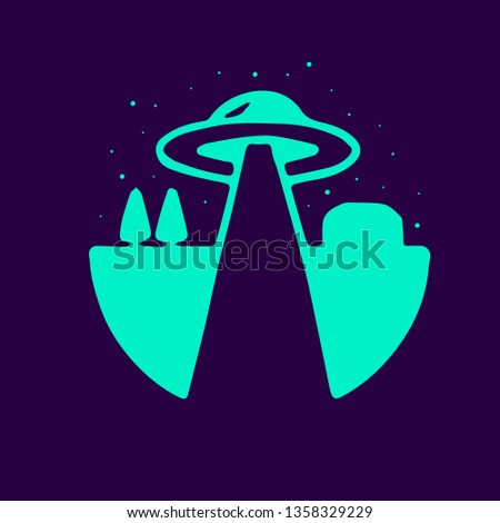 UFO in vector