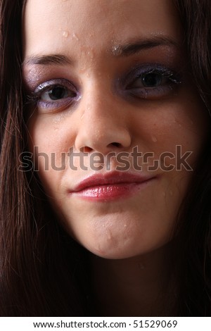 Portrait Of Beautiful Girl, Crying Stock Photo 51529069 : Shutterstock