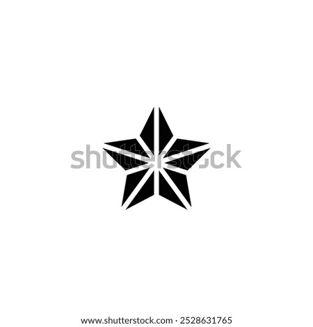 star solid icon vector design good for web or mobile app