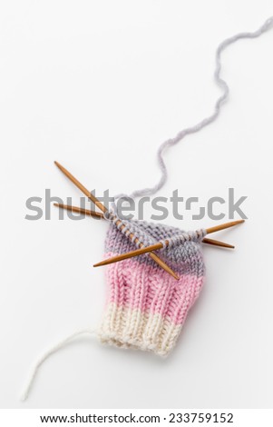 Knitting in the Round on Double Pointed Needles