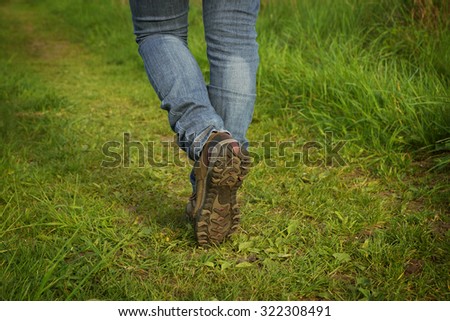hiking feet
