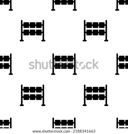 Single Dice pattern. Dice concept. filled trendy Vector seamless Pattern, background, wallpaper
