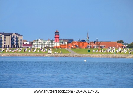 Similar – Foto Bild Büsum an der Nordseeküste in Deutschland