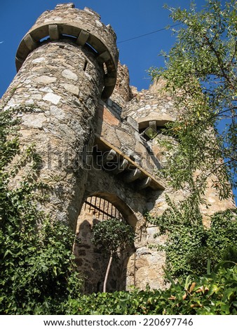 Coracera castle, San Martin de Valdeglesias, Avila, Castilla y Leon, Spain