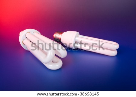 Energy revolution - two energy efficient light bulbs
