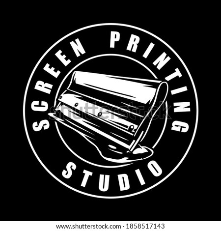 Screen printing is a printing technique where a mesh is used to transfer ink onto a substrate, except in areas made impermeable to the ink by a blocking stencil. A blade or squeegee is moved across th