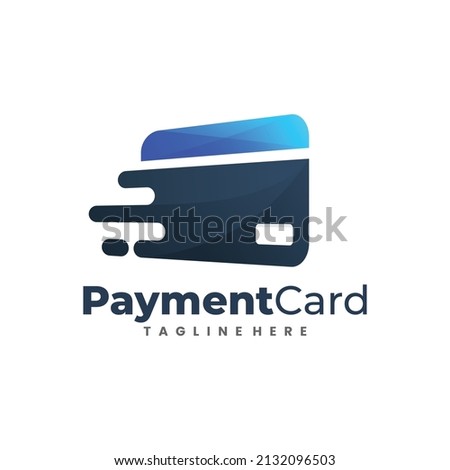 card payment logo design template