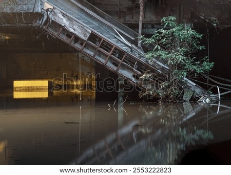 Similar – Foto Bild Verlassenes Ladengeschäft, Spiegelung in Schaufensterscheibe, alte Fassade in Südtirol