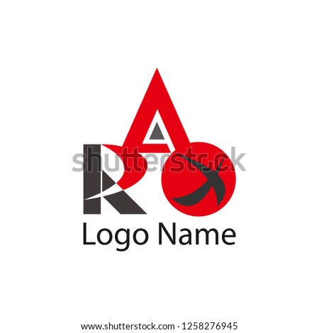 Letter RAX logo design template elements,Elegant letter,brand name,logo illustration template.vector logo