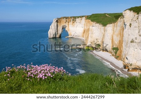 Foto Bild Klippen von Etretat