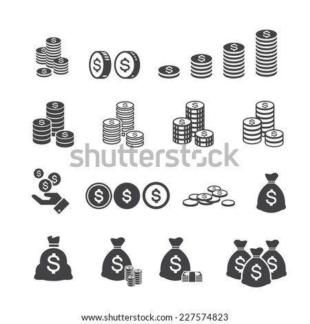Money Icon Stock Vector 227574823 : Shutterstock