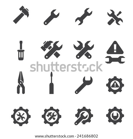 tool icon set