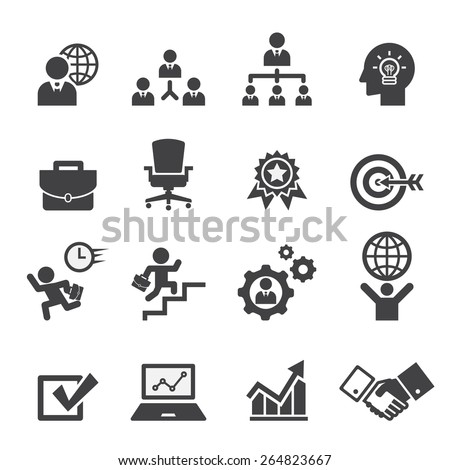 business icon set