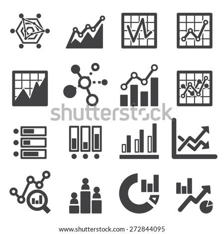 analytics icon set
