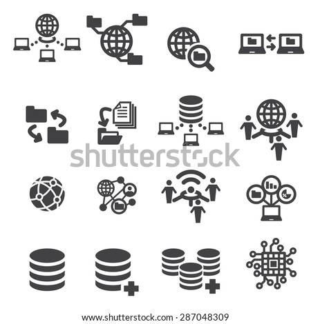 technology and data icon