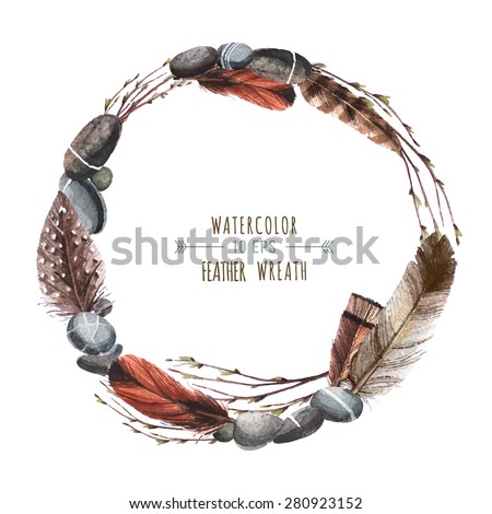 Similar – Image, Stock Photo Pebbles and feathers on table