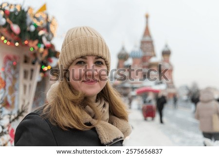 Similar – Image, Stock Photo Winter atmosphere in St. Peter-Ording at the North Sea coast