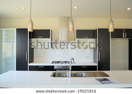 modern designer kitchen
