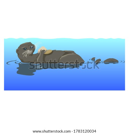 Sea Otter Drawing | Free download on ClipArtMag