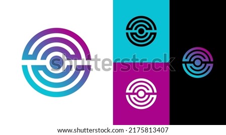 Circle Technology Logo Design Concept 