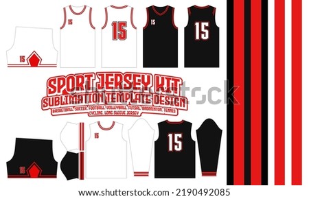 Chicago Bulls NBA Jersey pattern 95 Sublimation for Soccer Football Esport Basketball Design