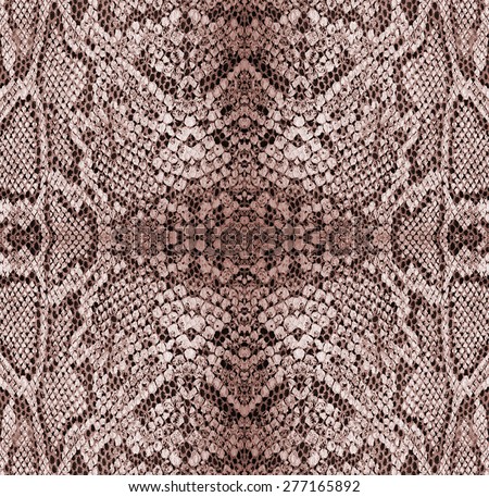 Background - texture of snake skin - Reptiles - Red