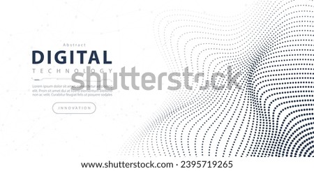 Abstract digital technology hi-tech futuristic grey white background, cyber information communication, innovation future tech data, internet network connection, Ai big data lines dots, circuit vector