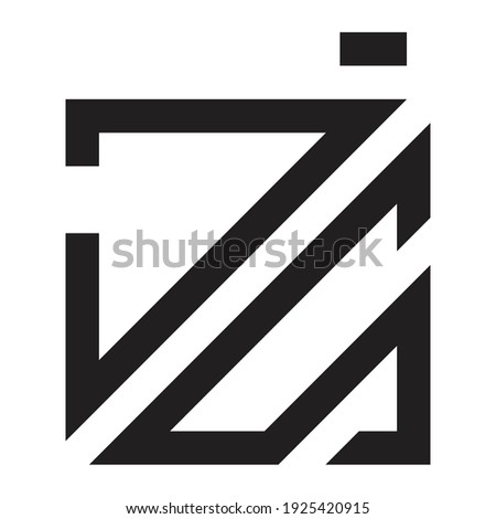 Letter JS Monogram Logo Design