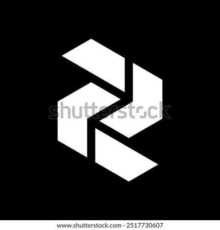 Letter Z arrow creative logo design