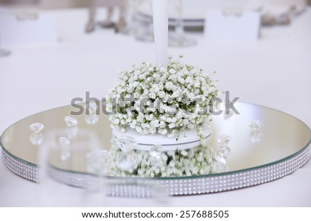 support of a wedding candlestick