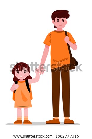 Anime Girl Clipart Happy Girl Walking Clipart Stunning Free Transparent Png Clipart Images Free Download