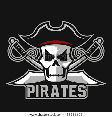 Modern Professional Pirates Logo For Sport Team. Pirate Mascot For ...